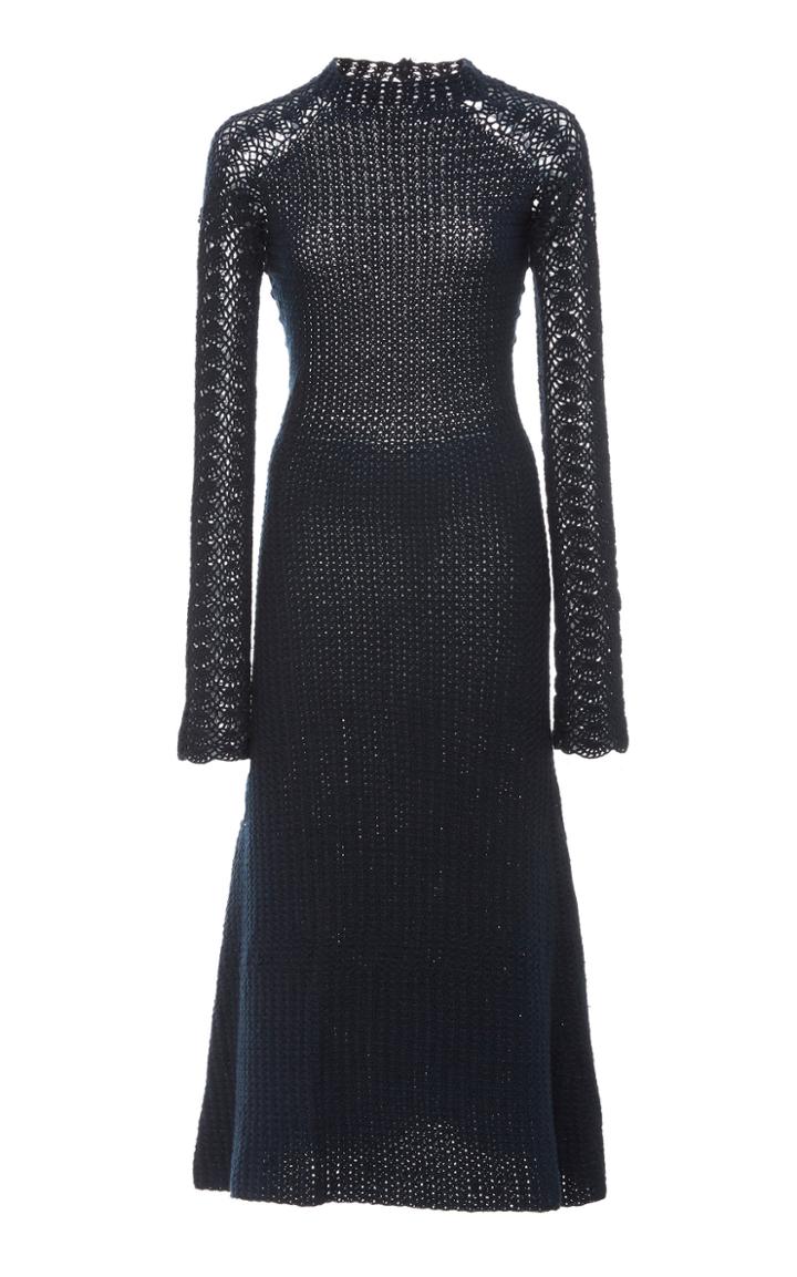 Moda Operandi Escvdo Pirka Woven Midi Dress Size: S