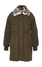 Dondup Parka Jacket With Fur