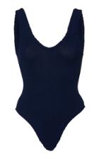 Hunza G Jeanne Seersucker Swimsuit