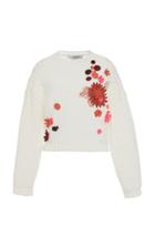 Moda Operandi Valentino Embroidered Cotton Sweater