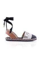 Di Gaa Monte Carlo Paneled Flat Espadrille