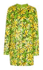 Michael Kors Collection Daisy Paillette Silk Sequin Shift