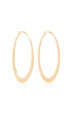Sidney Garber 18k Rose Gold Hoop Earrings