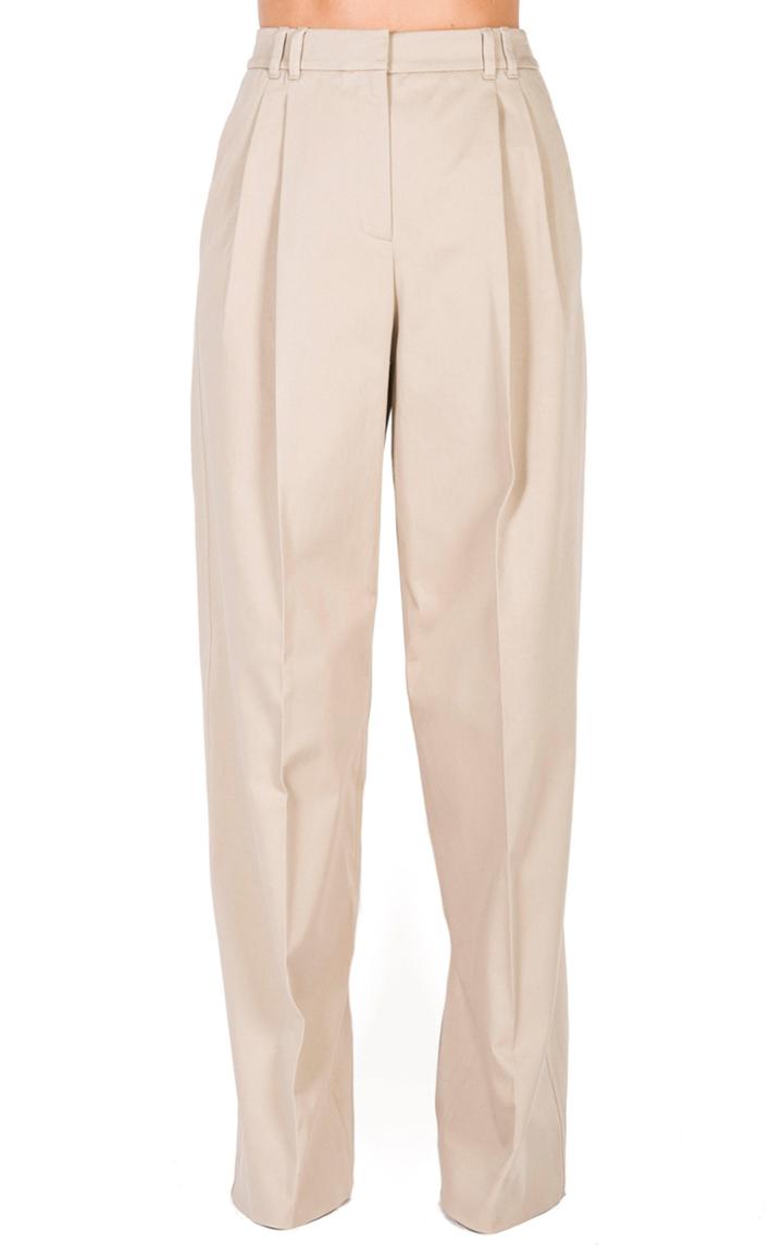 Moda Operandi Agnona High-rise Eco Cotton-blend Pant