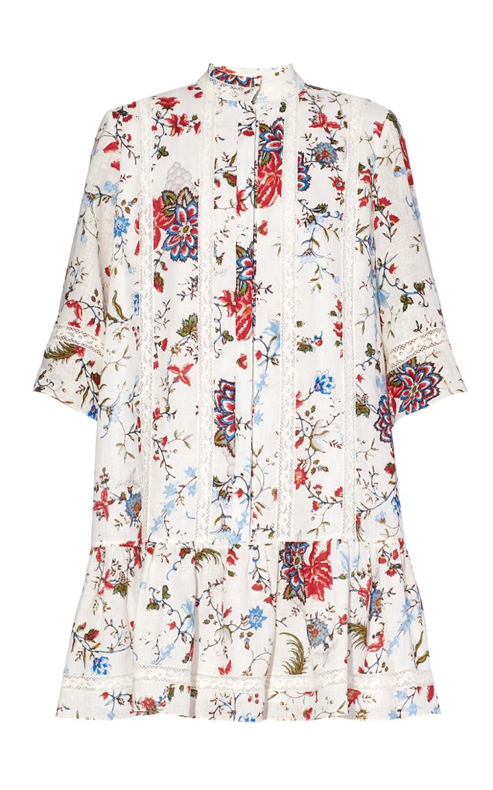 Moda Operandi Erdem Bertram Linen Mini Dress