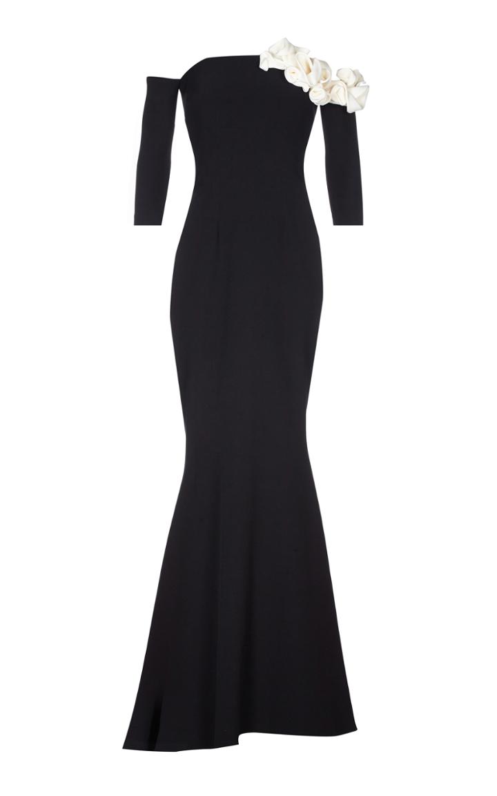 Safiyaa Celiana Off-the-shoulder Long Dress