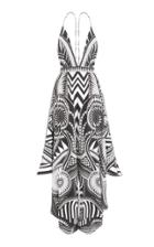 Balmain Printed Wide-leg Silk Jumpsuit