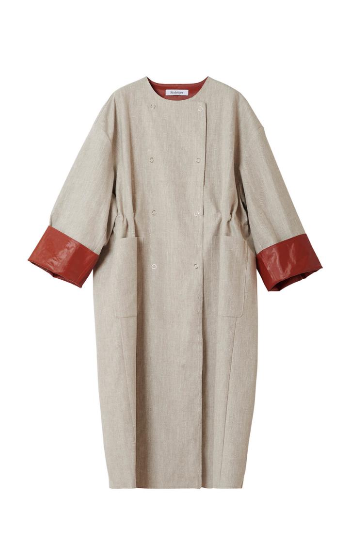 Rodebjer Portia Two Tone Linen Coat
