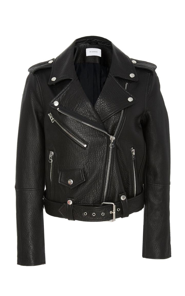 Current/elliott Shaina Leather Biker Jacket