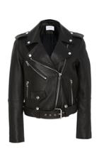 Current/elliott Shaina Leather Biker Jacket