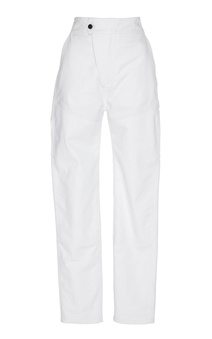Atlein High Waist Cotton-blend Combat Pants
