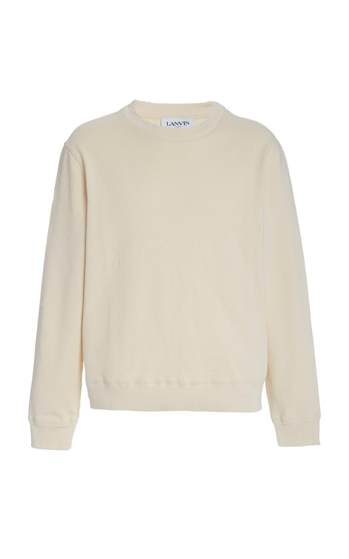 Lanvin Logo-print Cotton Sweatshirt