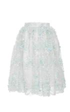 Lana Mueller Avellane Embellished Floral Skirt