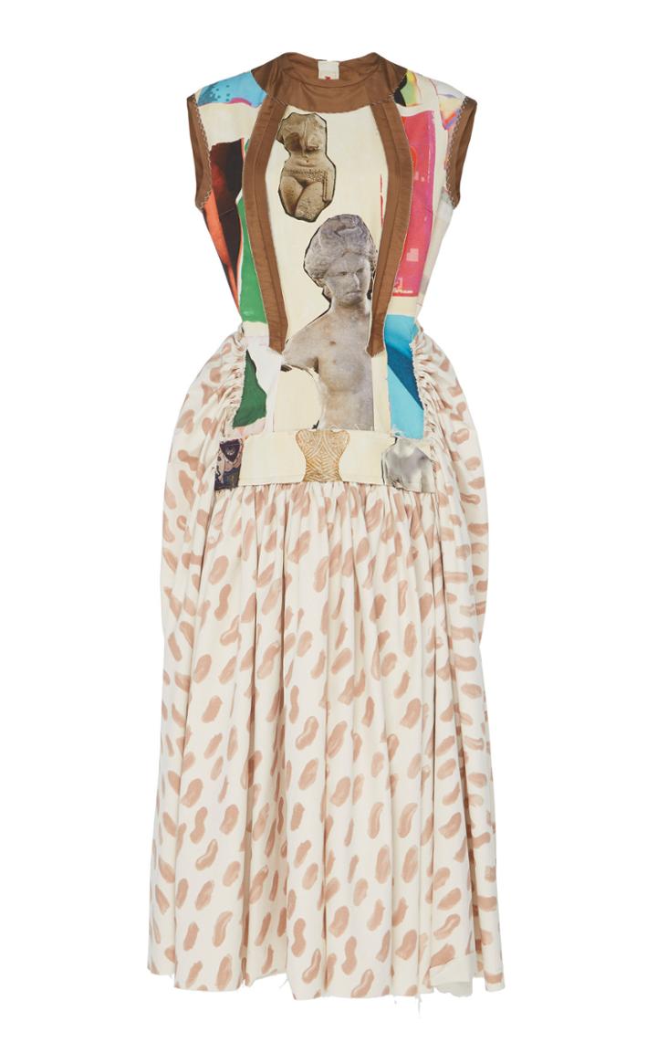 Marni Statue Printed Cotton-blend Dress