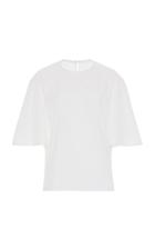 Moda Operandi Carolina Herrera Cotton Crewneck T-shirt Size: 0
