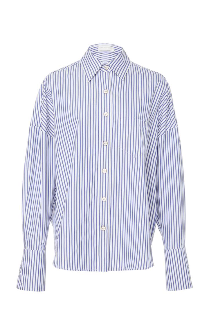 Caroline Constas Linda Striped Blouse