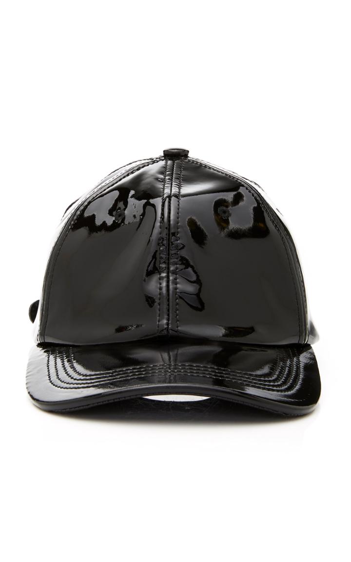 Eugenia Kim Lo Patent Leather Baseball Cap