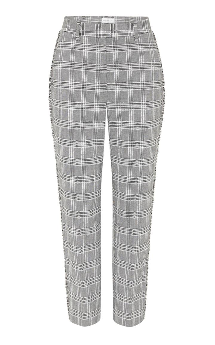 Moda Operandi Rebecca Vallance Troubadour Pleated Plaid Slim Trousers