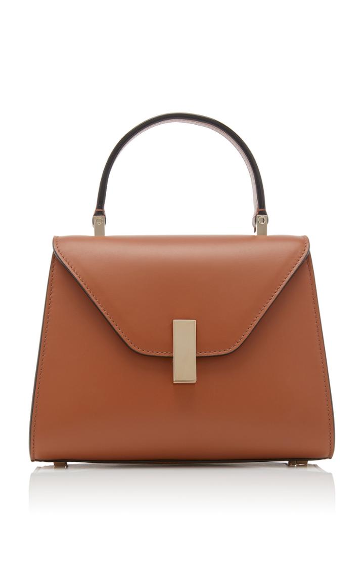 Valextra Iside Mini Leather Shoulder Bag