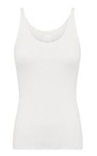 Moda Operandi Harris Tapper Stretch Ribbed-knit Cotton Sleeveless Top