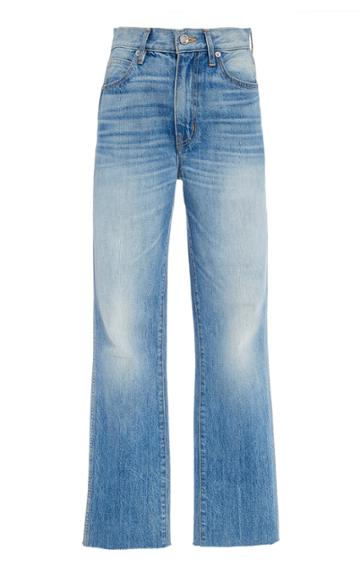 Slvrlake Denim Hero Cropped High-rise Straight-leg Jeans