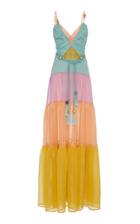 Peter Pilotto Liquid Organza Long Dress