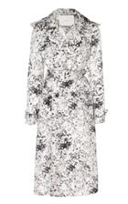 Adam Lippes Printed Trench Coat