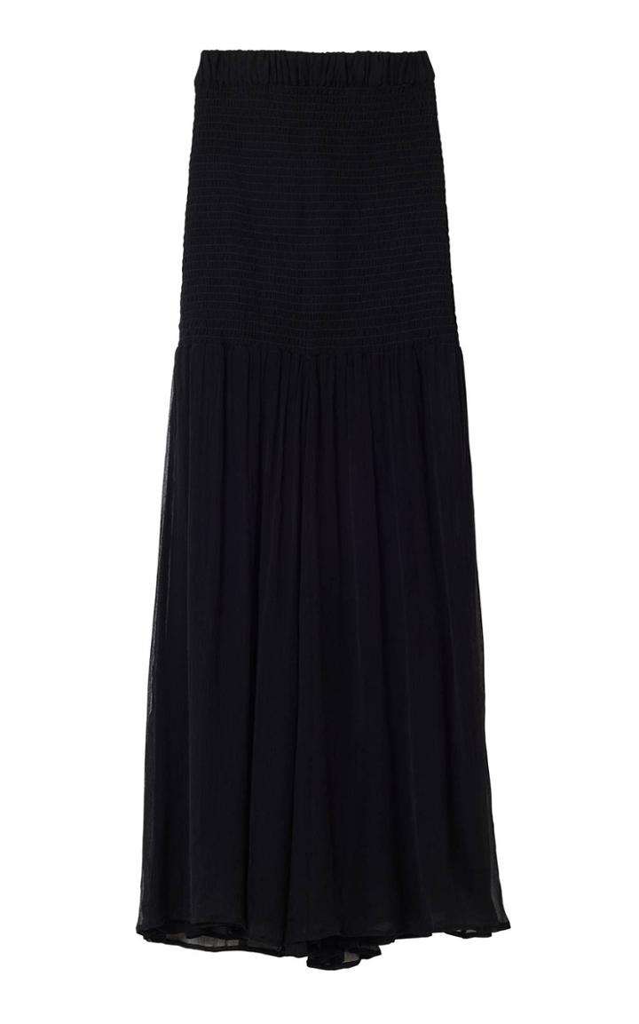 Rodebjer Halcyon Sheer Wrap Maxi Skirt