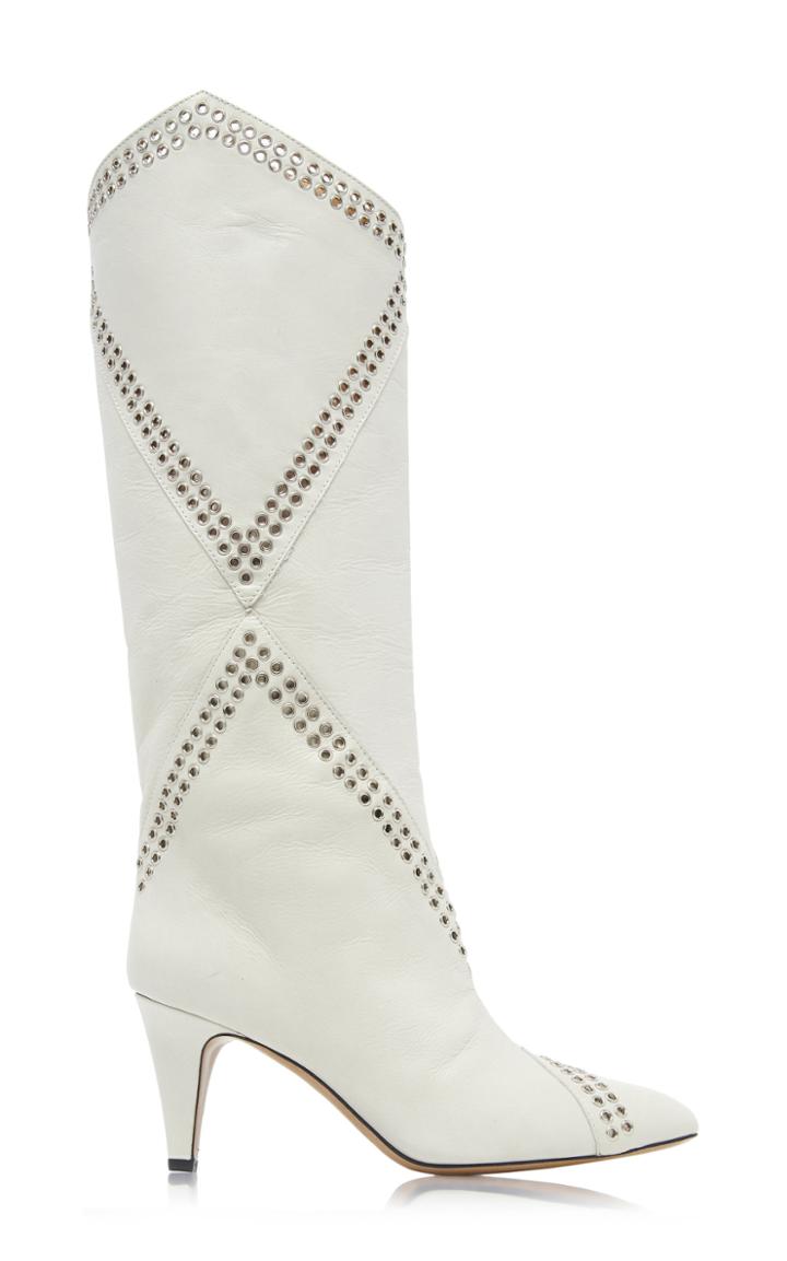 Isabel Marant Lahia Leather Knee Boots