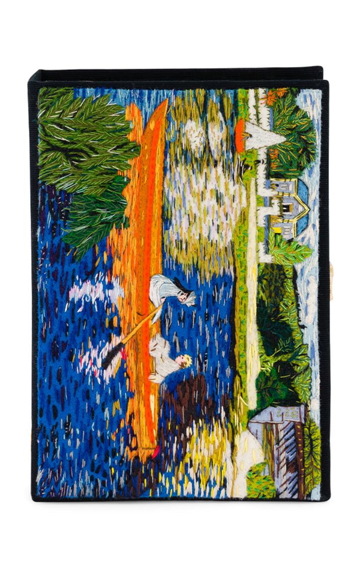 Moda Operandi Olympia Le-tan Renoir The Skiff Embroidered Clutch