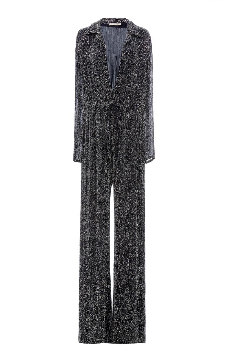 Naeem Khan Beaded Jumpsuit