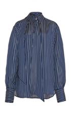 Rokh Striped Georgette Shirt