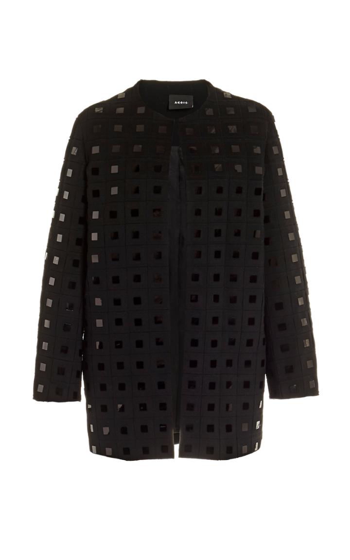 Moda Operandi Akris Ilsa Embellished Crepe Coat
