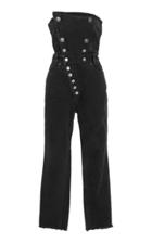 Marissa Webb Myles Strapless Denim Jumpsuit