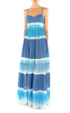 Moda Operandi Alberta Ferretti I Love Summer Tie Dyed Tiered Cotton Dress