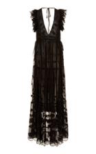 Ulla Johnson Fifi Embroidered Tulle Dress