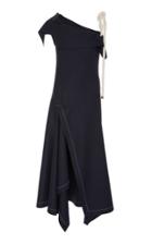 Monse Flap Shoulder Dress With Rope Detail