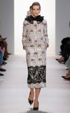Brock Collection Pastor Lace-embroidered Printed Faille Jacket