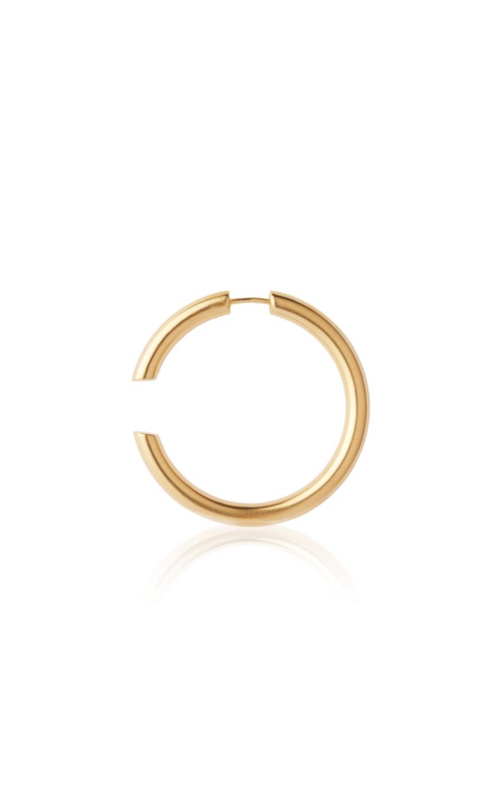 Maria Black Disrupted Single 18k Yellow Gold Earring