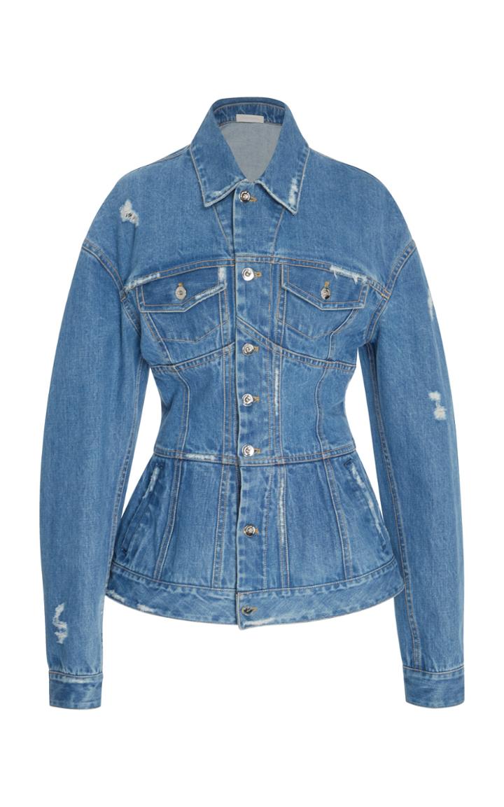 Jonathan Simkhai Denim Corset Jacket