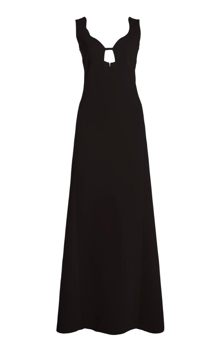Moda Operandi Victoria Beckham Keyhole Crepe Gown