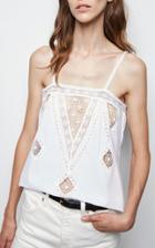 Moda Operandi Nili Lotan Paula Lace Tank Top