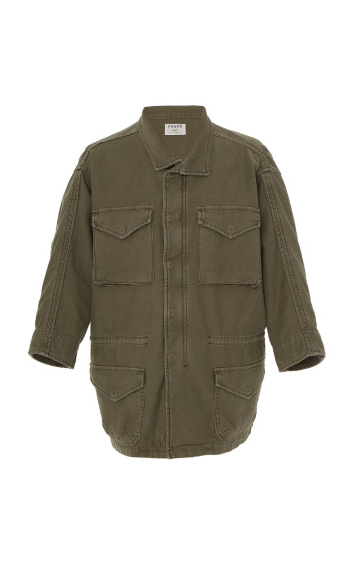 Frame Service Cotton-canvas Utility Jacket