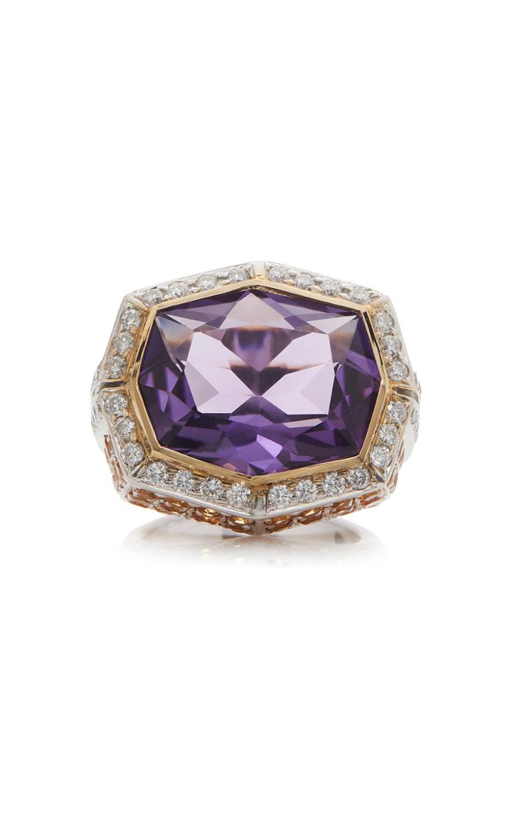 Sabbadini 18k Gold Multi-stone Ring
