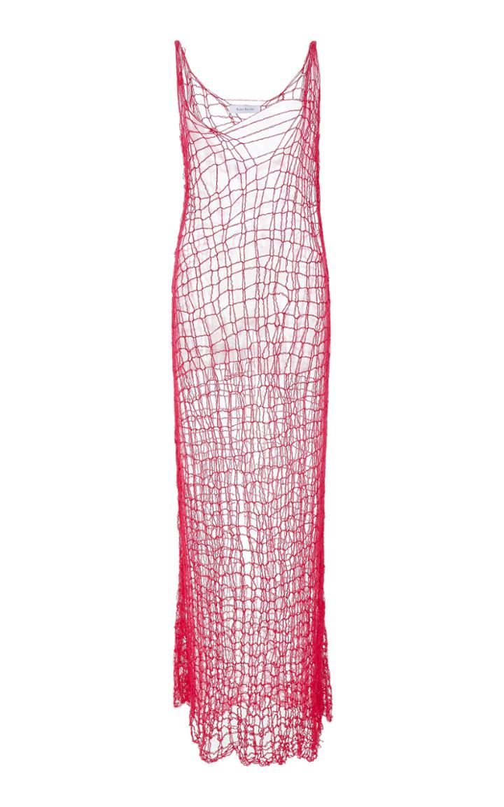 Ryan Roche Open Hand Knit Dress