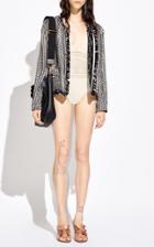 Moda Operandi Valentino Crocheted Cotton One-piece Swimsuit