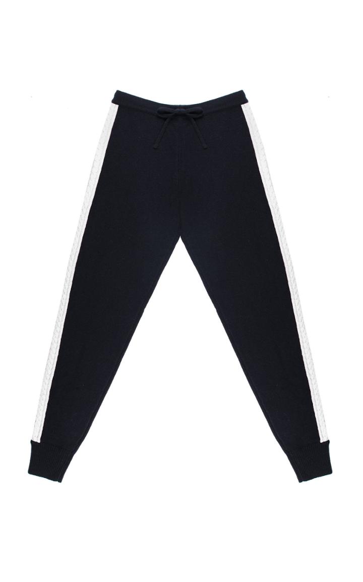Madeleine Thompson Tic Toc Cashmere Track Pants