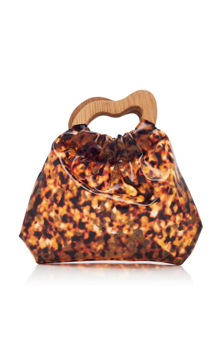 Nanushka Mahala Mini Tortoise Effect Bag