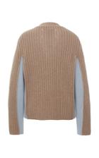 Maison Margiela Contrast Sleeve Cotton Wool-blend Cardigan