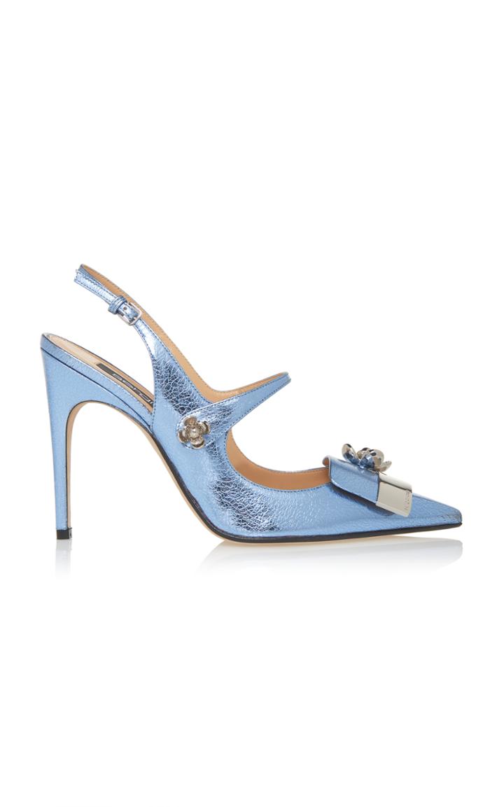 Sergio Rossi Sr1 Metallic Pump